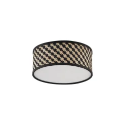 Qazqa plafondlampen tremmo crème e27