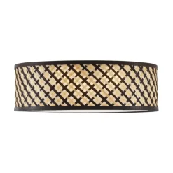 Qazqa plafondlampen tremmo crème e27