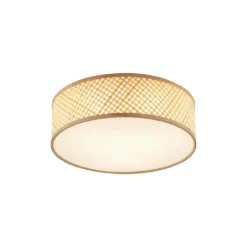 Qazqa plafondlampen tremmo crème e27