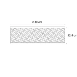 Qazqa plafondlampen tremmo crème e27