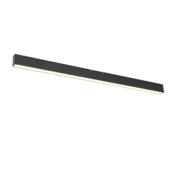 Qazqa professional plafondlampen keane zwart geïntegreerde led