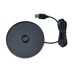 Qazqa professional tafellampen bass bronskleurig geïntegreerde led