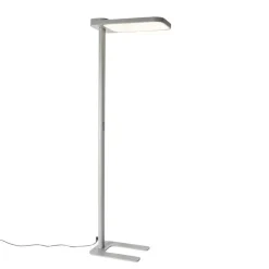 Qazqa professional vloerlampen guzo grijs geïntegreerde led