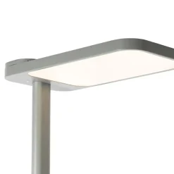 Qazqa professional vloerlampen guzo grijs geïntegreerde led