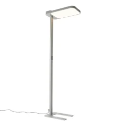 Qazqa professional vloerlampen guzo grijs geïntegreerde led