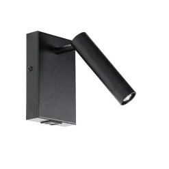 Qazqa professional wandlampen croft zwart g9