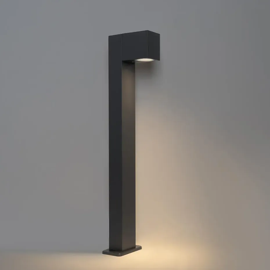 Qazqa staande buitenlampen baleno grijs gu10