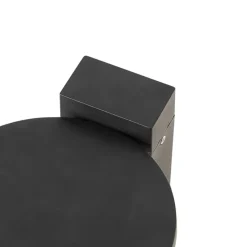 Qazqa staande buitenlampen esmee zwart geïntegreerde led