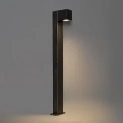 Qazqa staande buitenlampen baleno goudkleurig gu10