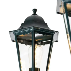 Qazqa staande buitenlampen new orleans groen e27
