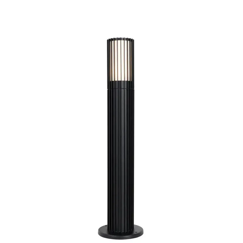 Qazqa staande buitenlampen boris zwart gu10