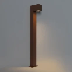 Qazqa staande buitenlampen baleno bronskleurig gu10