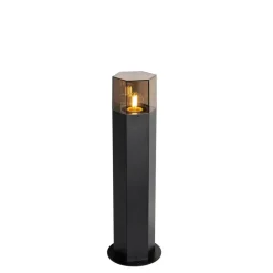 Qazqa staande buitenlampen denmark zwart e27