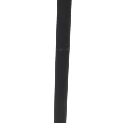 Qazqa staande buitenlampen new haven zwart e27