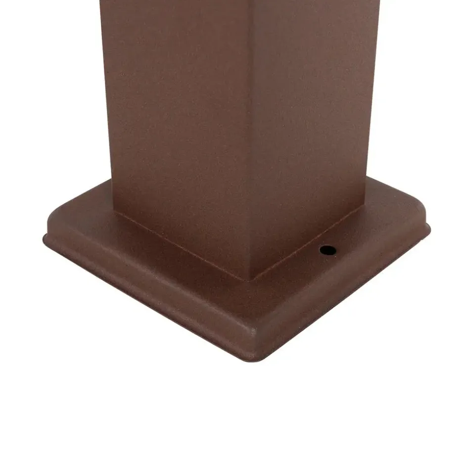 Qazqa staande buitenlampen malios bronskleurig e27