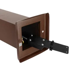 Qazqa staande buitenlampen malios bronskleurig e27