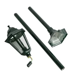 Qazqa staande buitenlampen new orleans groen e27