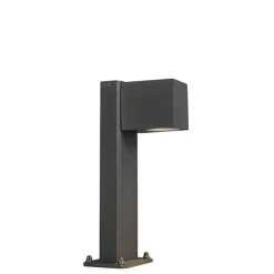 Qazqa staande buitenlampen baleno grijs gu10