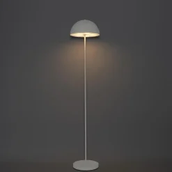 Qazqa staande buitenlampen keira wit geïntegreerde led