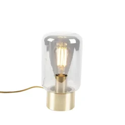 Qazqa tafellampen bliss_cute goudkleurig e27