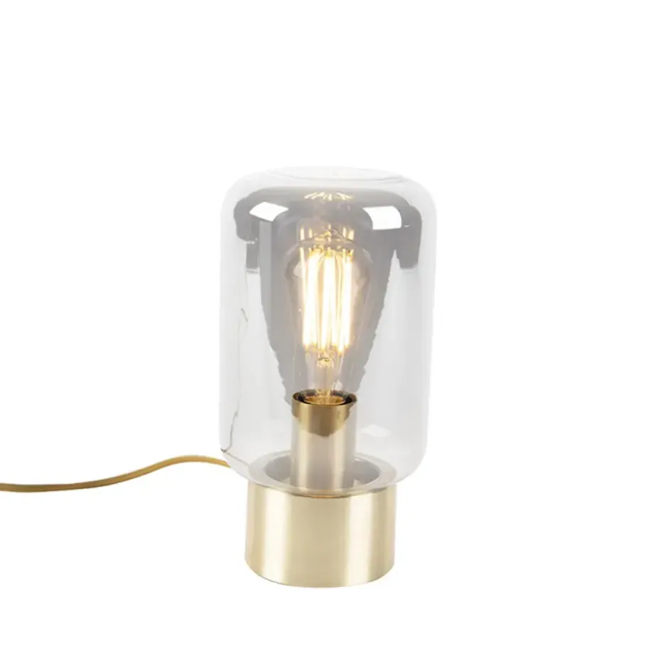 Qazqa tafellampen bliss_cute goudkleurig e27