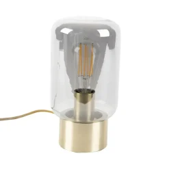 Qazqa tafellampen bliss_cute goudkleurig e27