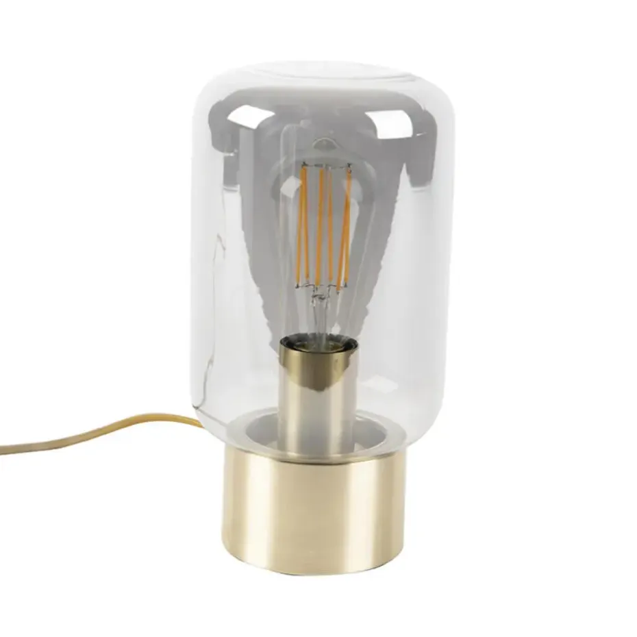 Qazqa tafellampen bliss_cute goudkleurig e27