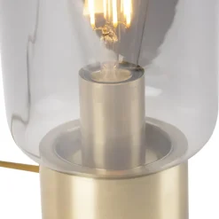 Qazqa tafellampen bliss_cute goudkleurig e27