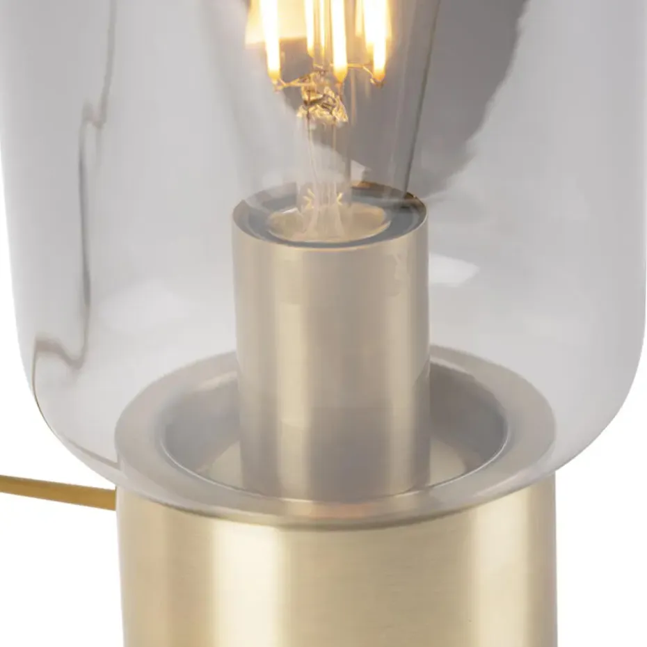 Qazqa tafellampen bliss_cute goudkleurig e27