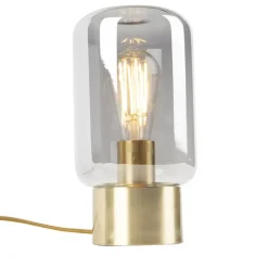 Qazqa tafellampen bliss_cute goudkleurig e27