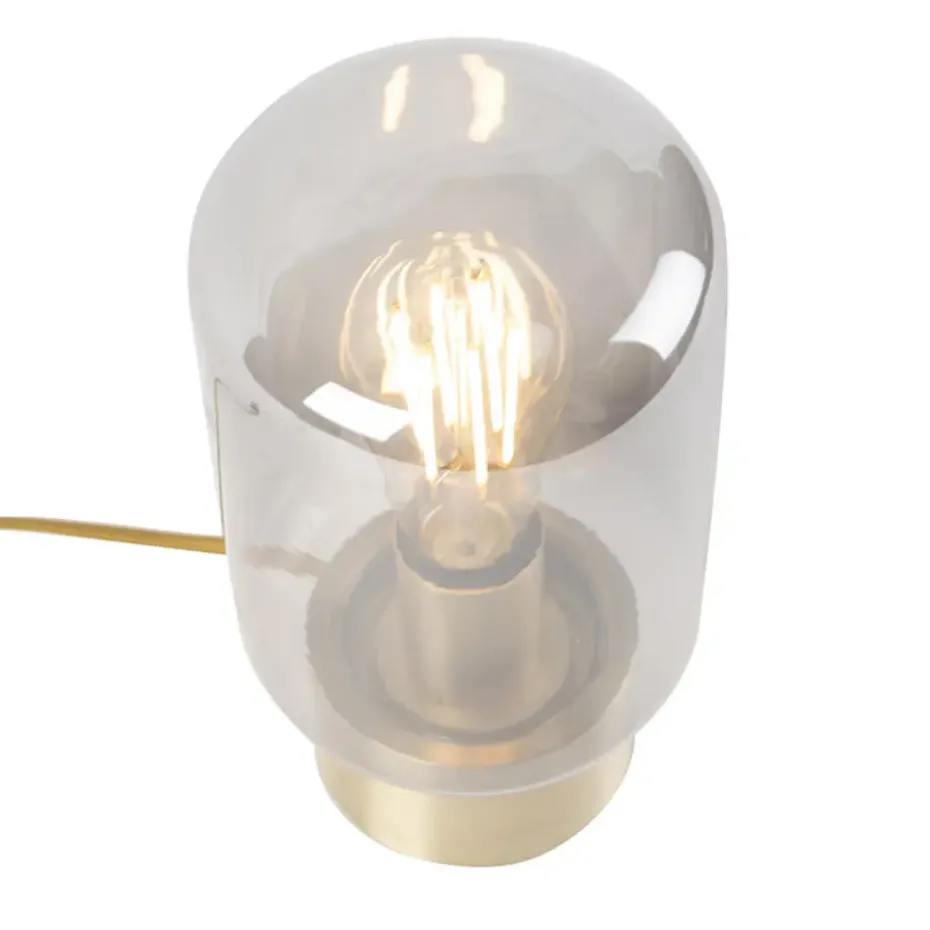 Qazqa tafellampen bliss_cute goudkleurig e27