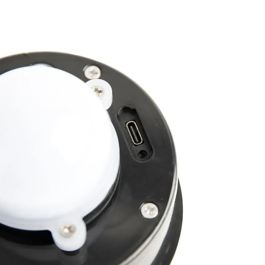 Qazqa tafellampen ferre groen geïntegreerde led