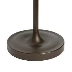 Qazqa tafellampen granny retro bruin geïntegreerde led