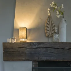 Qazqa tafellampen milo tl zwart e14