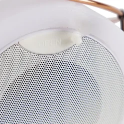 Qazqa tafellampen storm wit geïntegreerde led