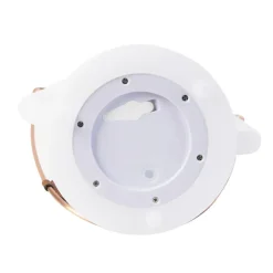 Qazqa tuinlantaarns storm wit geïntegreerde led