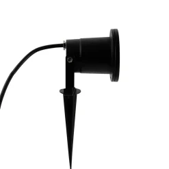 Qazqa tuinspots basic zwart gu10