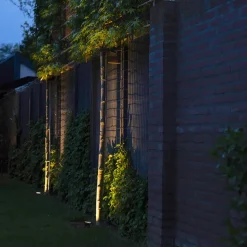 Qazqa tuinspots basic zwart gu10