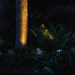 Qazqa tuinspots solo zwart gu10