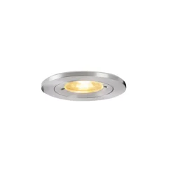 Qazqa tuinspots xena zilverkleurig gu10