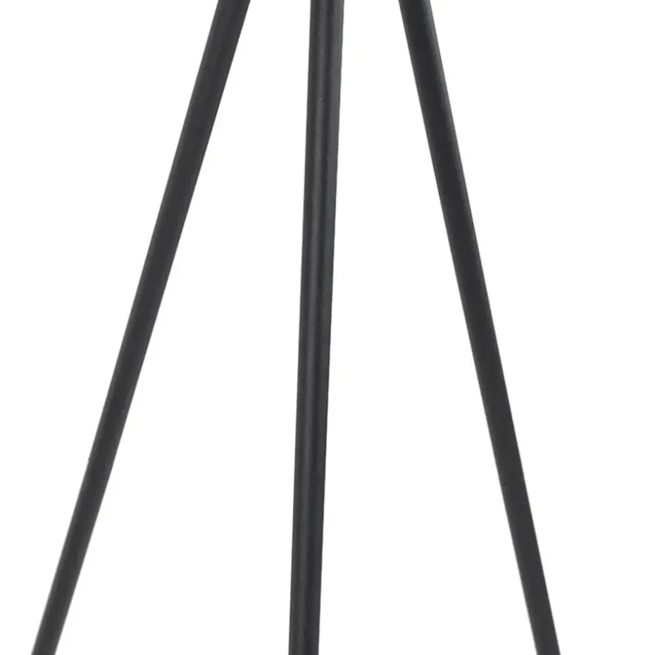 Qazqa vloerlampen magnax zwart e27