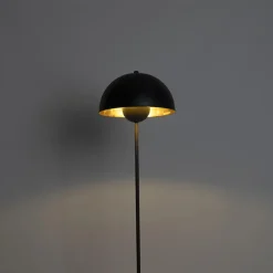 Qazqa vloerlampen magnax zwart e27