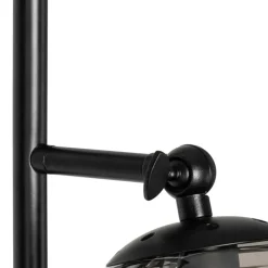 Qazqa vloerlampen pallon zilverkleurig e14