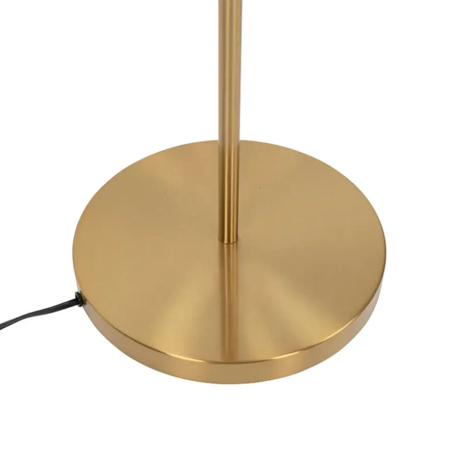 Qazqa vloerlampen pallon roze e27