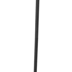 Qazqa vloerlampen qara beige e27