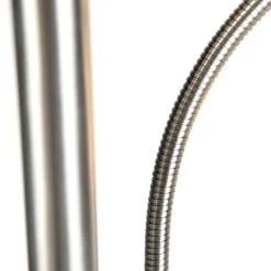 Qazqa vloerlampen retro grijs e27