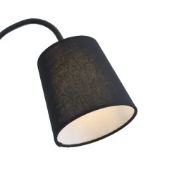 Qazqa vloerlampen retro wit e27