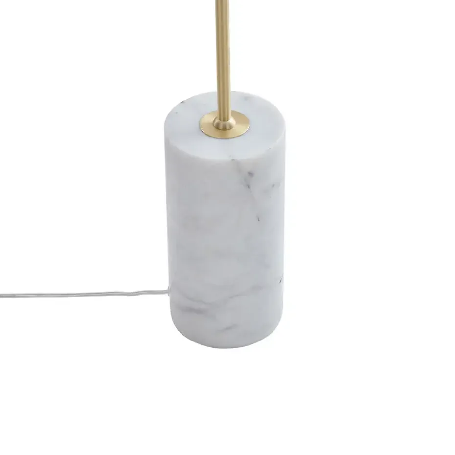 Qazqa vloerlampen rid goudkleurig e27