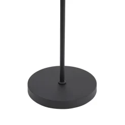 Qazqa vloerlampen statler zwart geïntegreerde led