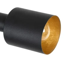 Qazqa vloerlampen stijn zwart e27